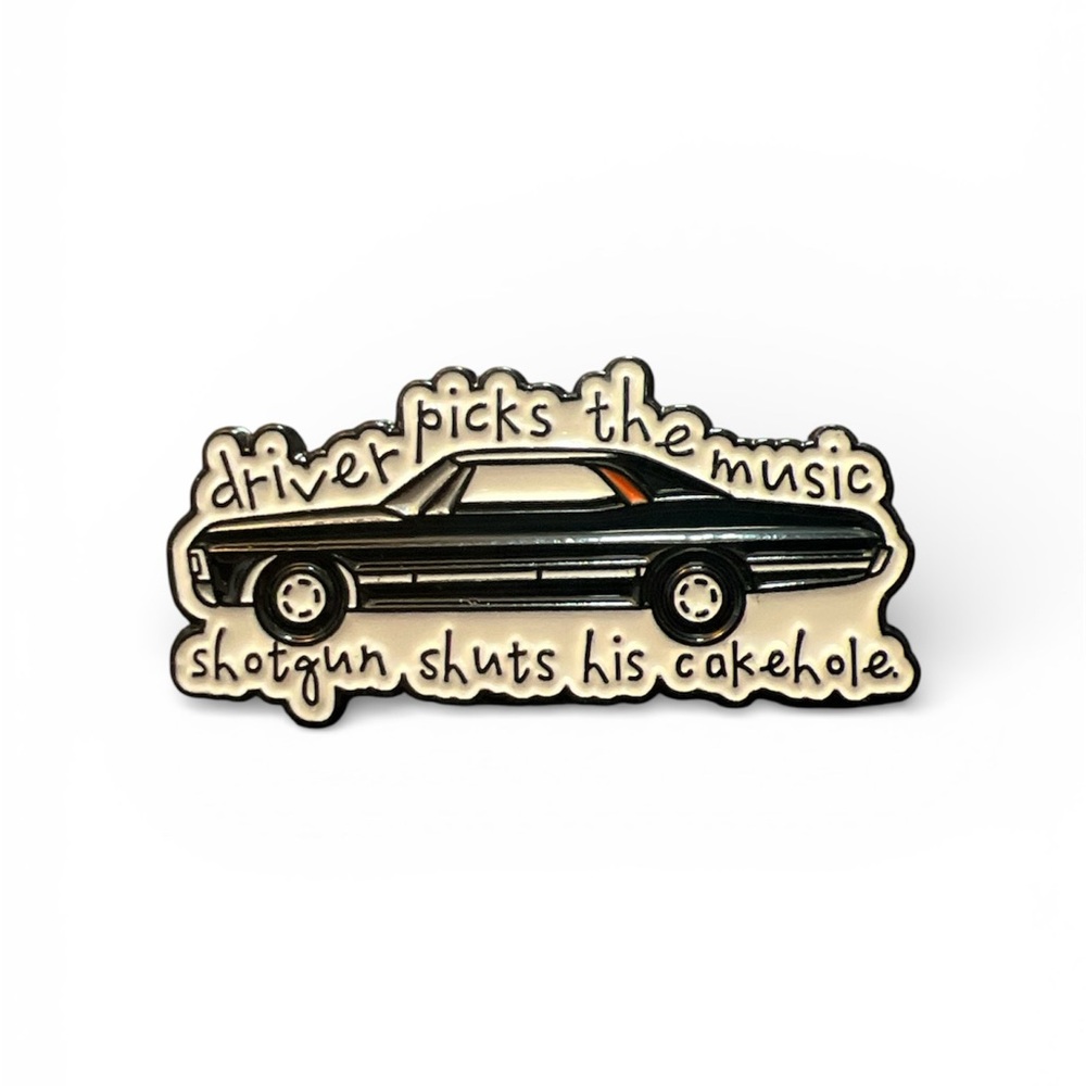 Supernatural Car Enamel Pin